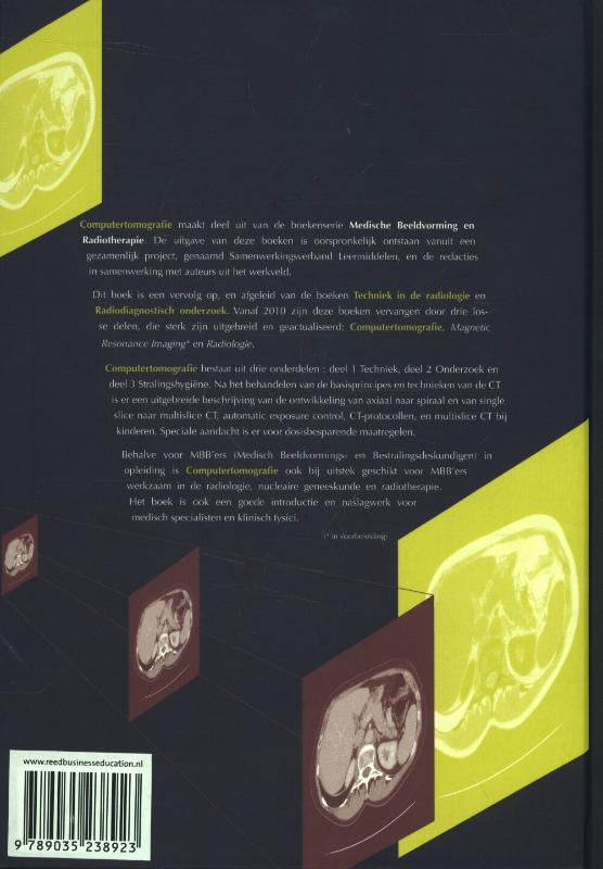Achterkant van Computertomografie