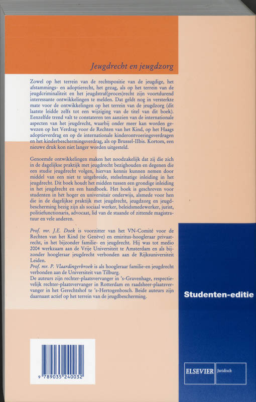 Achterkant van Studenteneditie