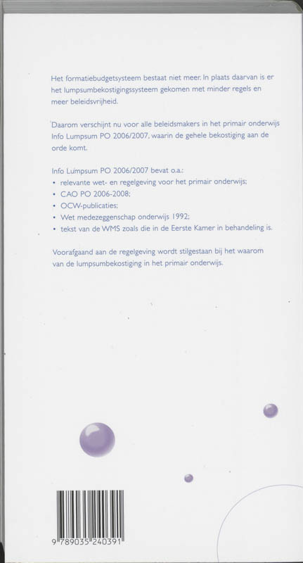 Achterkant van 2006/2007
