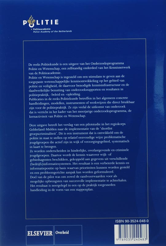 Achterkant van Jeugdgroepen in beeld