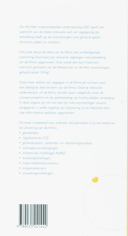 Achterkant van 2007