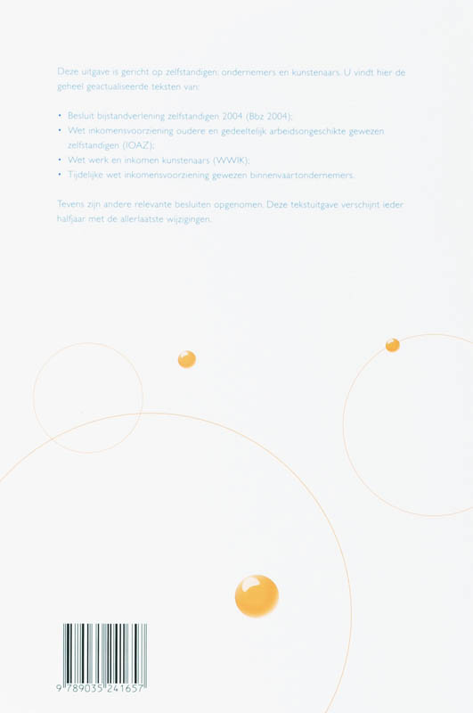 Achterkant van Tekstuitgave juli 2007