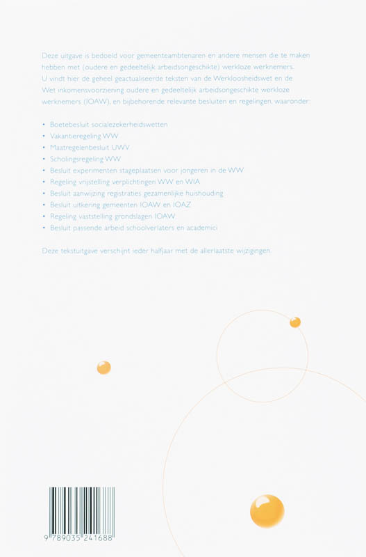 Achterkant van Tekstuitgave