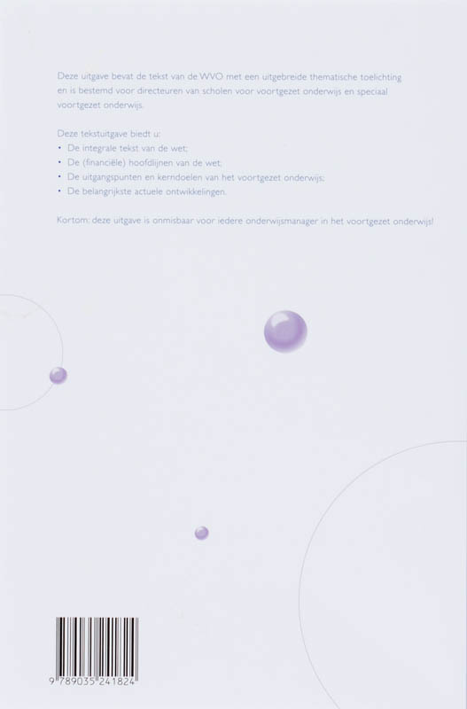 Achterkant van tekstuitgave 2007