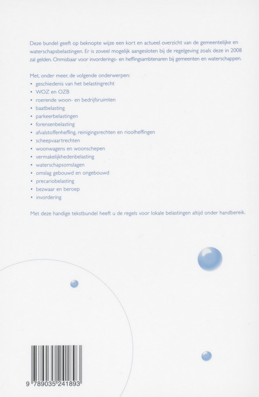 Achterkant van 2008