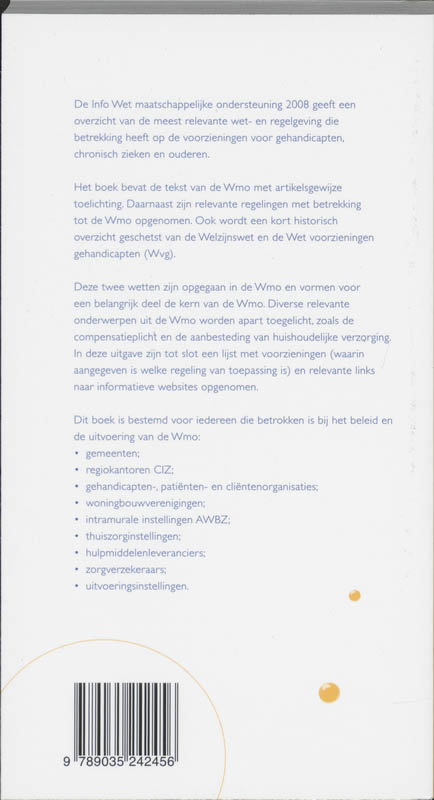 Achterkant van 2008