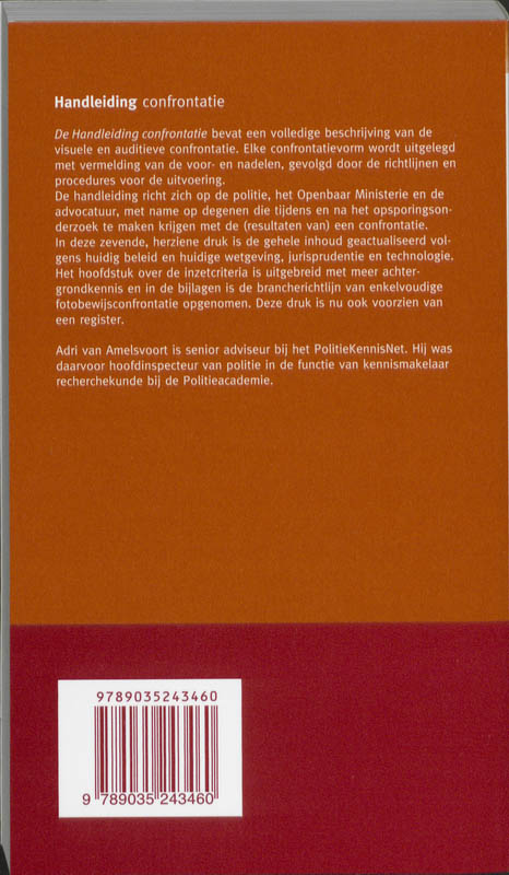 Achterkant van Handleiding confrontatie