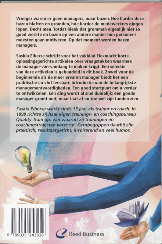 Achterkant van Goede managers grommen niet