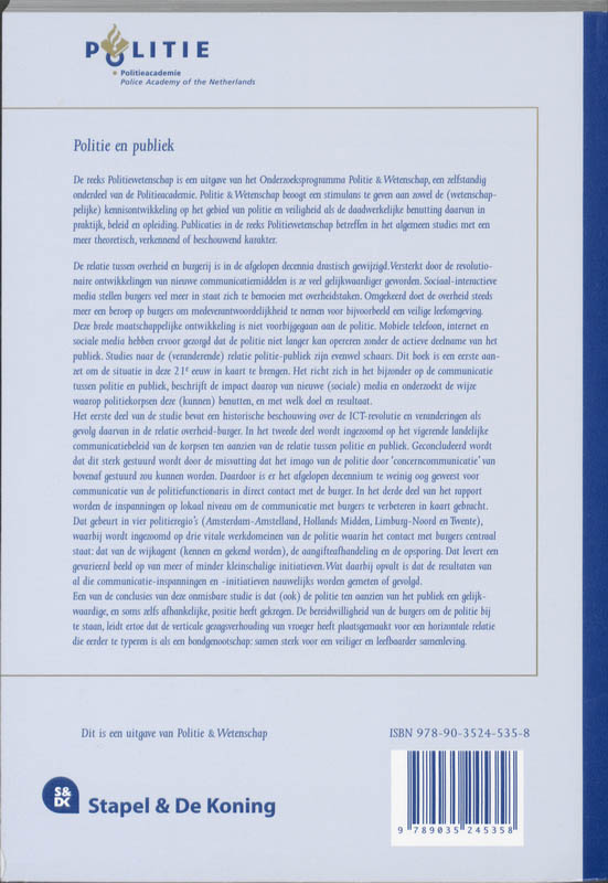 Achterkant van Poltie en publiek