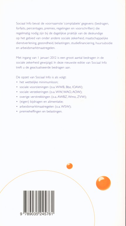 Achterkant van januari 2012