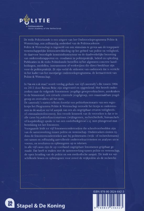 Achterkant van Van wie is de straat