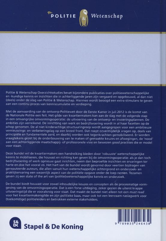 Achterkant van Voer voor kwartiermakers