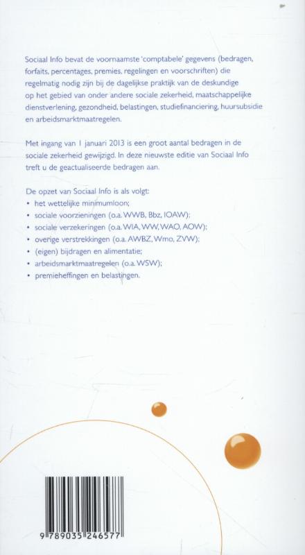 Achterkant van januari 2013