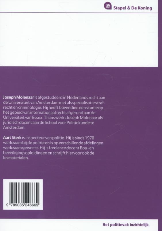 Achterkant van 1 inleidingsrecht / staatsrecht, strafrecht en strafvordering