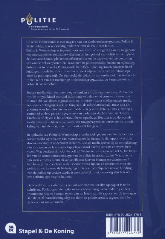 Achterkant van Sociale media