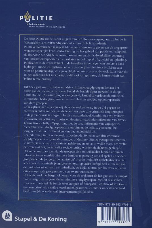 Achterkant van Jeugdgroepen van toen