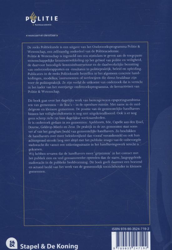 Achterkant van Gemeentelijk blauw (PK61)