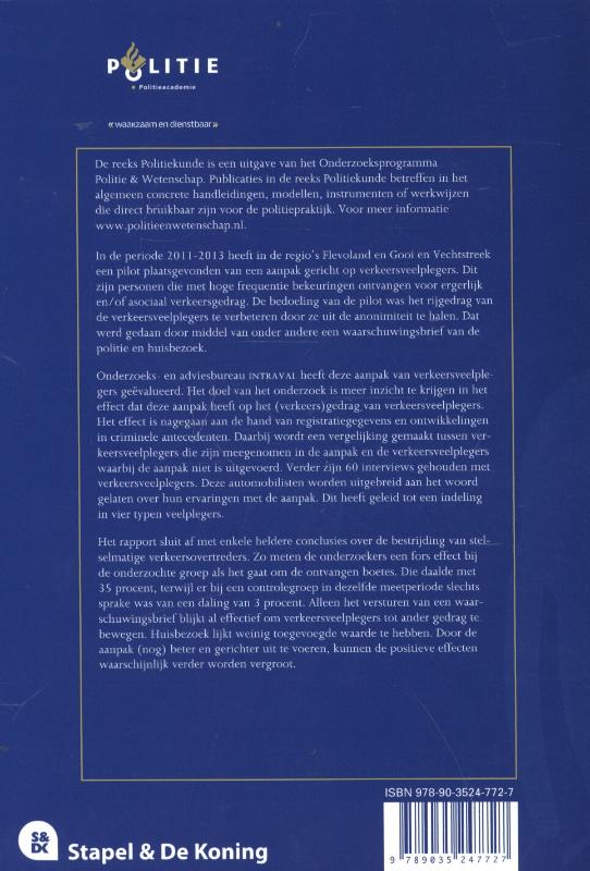Achterkant van Hard op weg