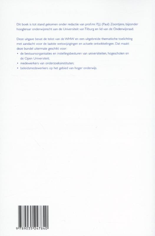 Achterkant van tekstuitgave 2014