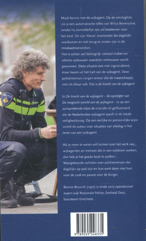 Achterkant van De kracht van de wijkagent