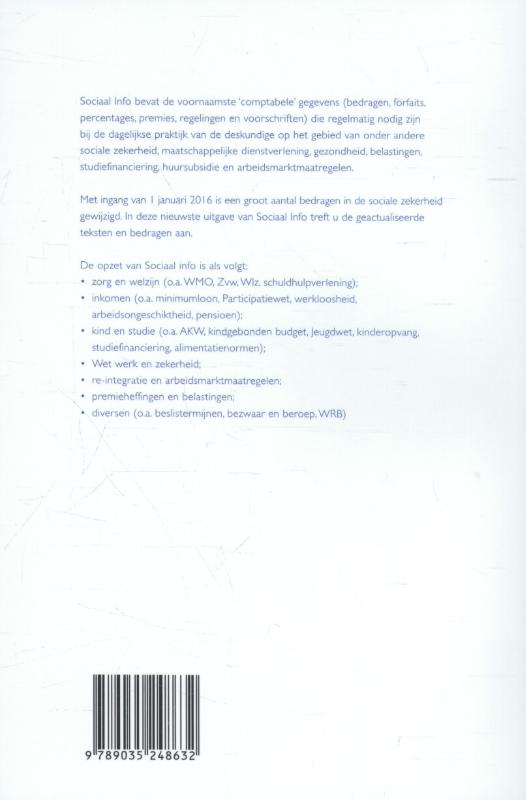 Achterkant van januari 2016