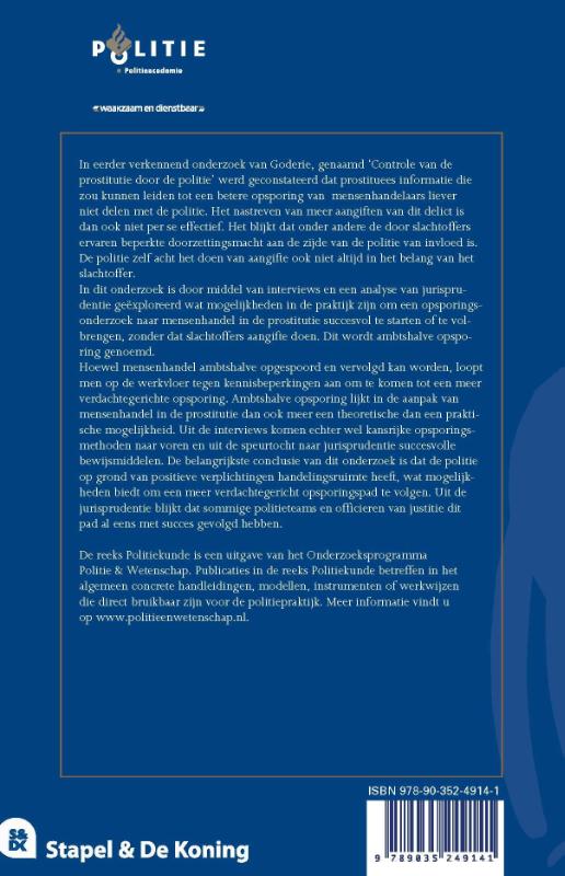 Achterkant van PK 81 Mensenhandel in de prostitutie zonder aangifte?