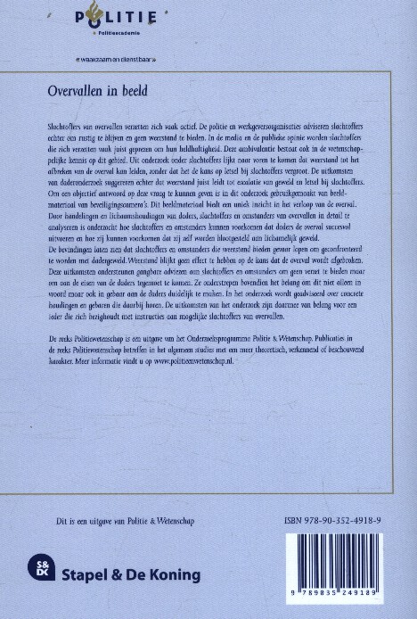 Achterkant van politiewetenschap nr. 90