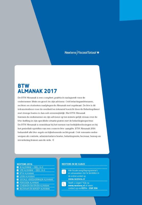 Achterkant van 2017