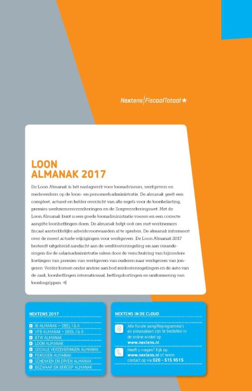 Achterkant van 2017