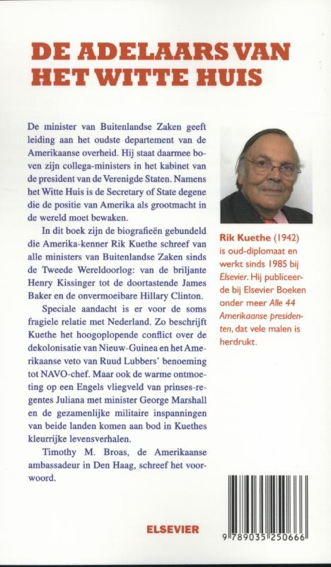 Achterkant van De adelaars van het Witte Huis
