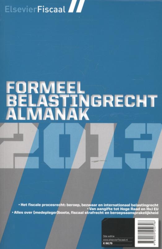Achterkant van 2013