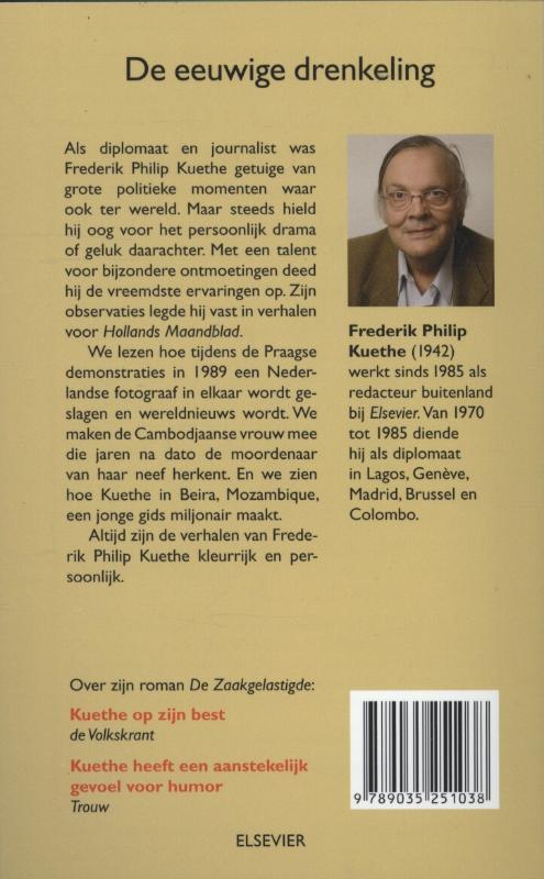 Achterkant van De eeuwige drenkeling