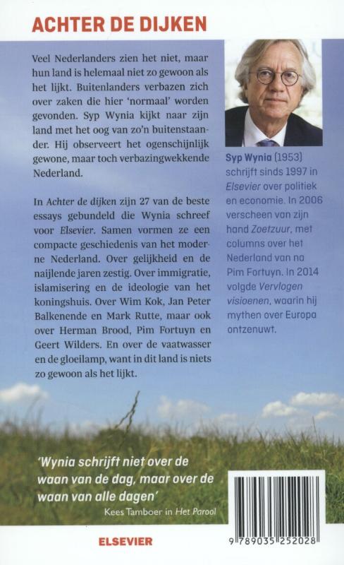 Achterkant van Achter de dijken
