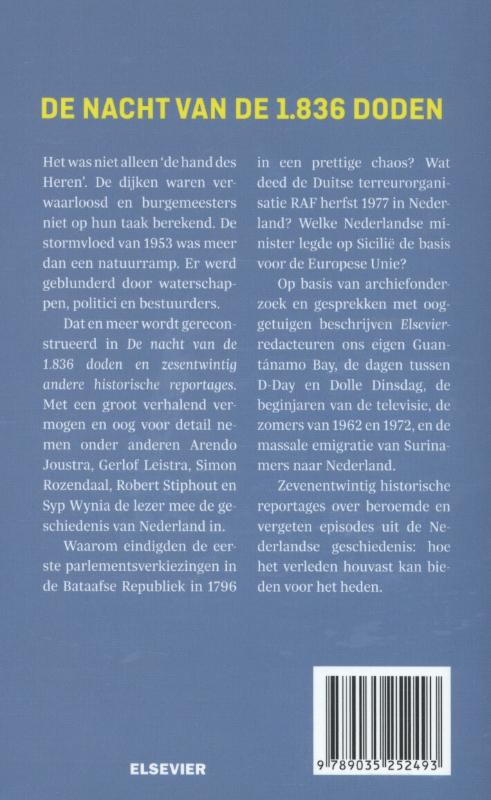 Achterkant van De nacht van de 1.836 doden
