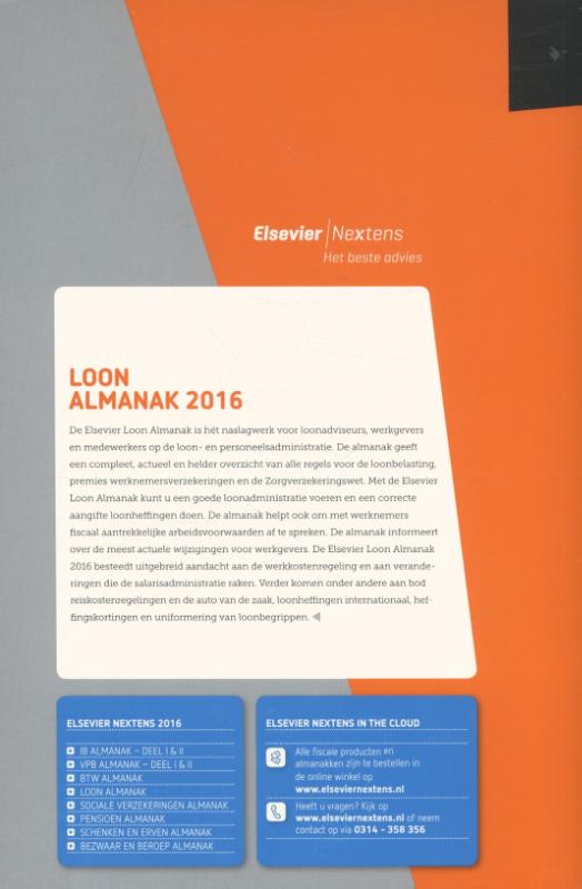 Achterkant van 2016