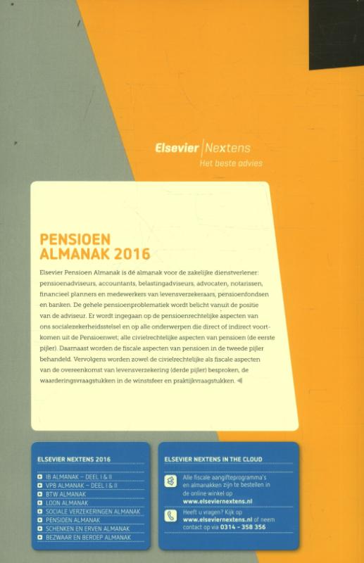 Achterkant van 2016
