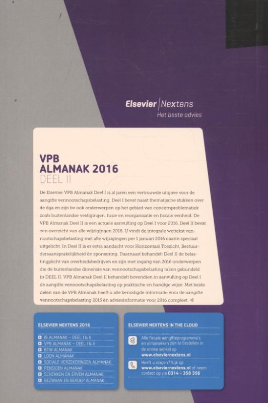 Achterkant van 2016