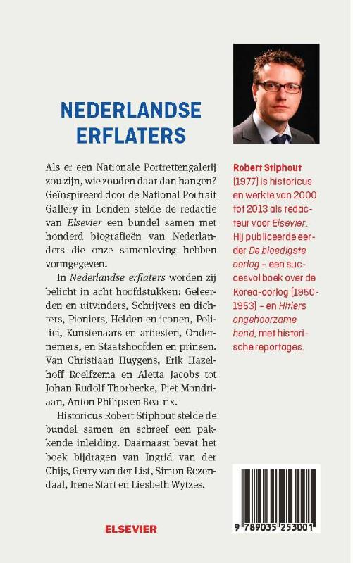 Achterkant van Nederlandse erflaters