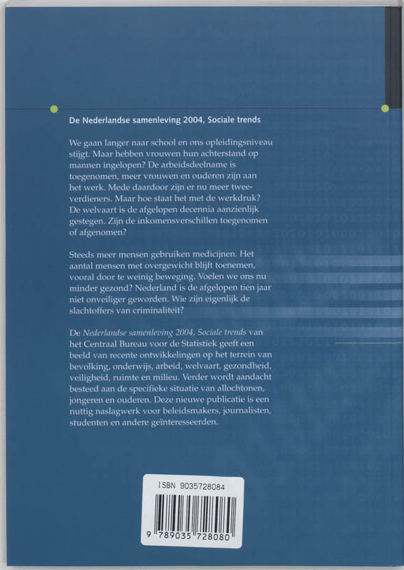 Achterkant van 2004
