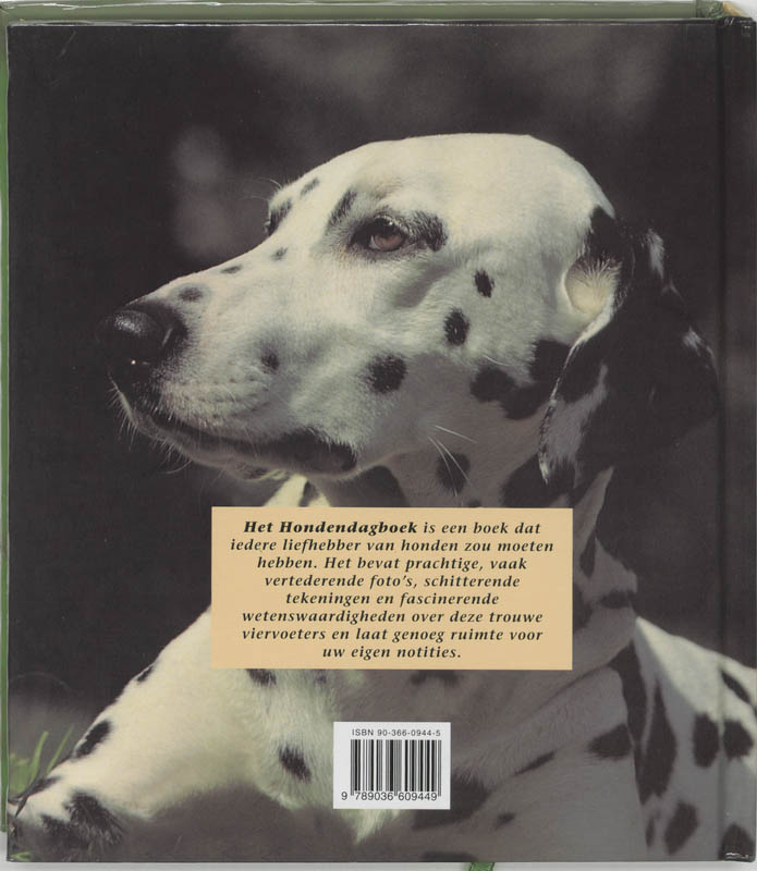 Achterkant van Het hondendagboek