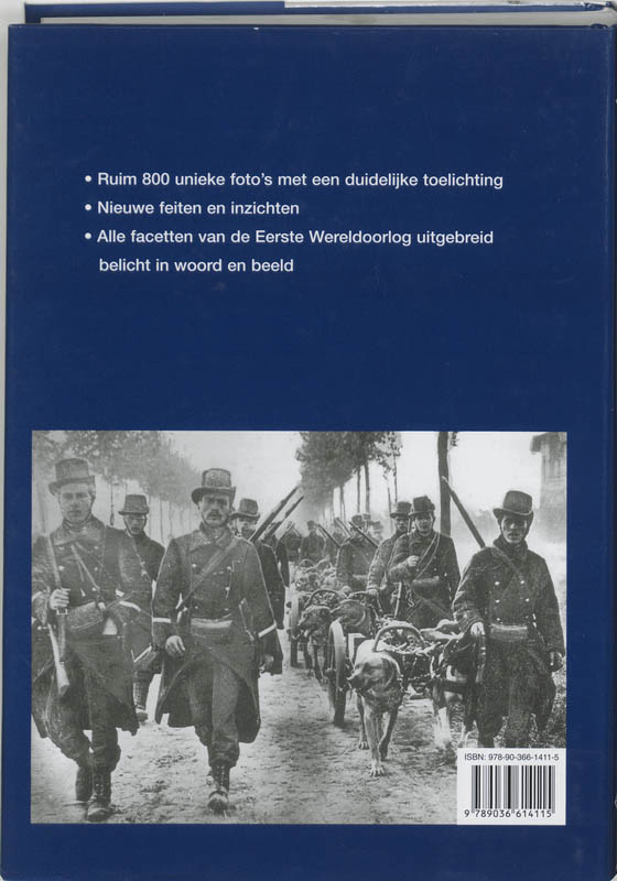 Achterkant van De Eerste Wereldoorlog in foto's