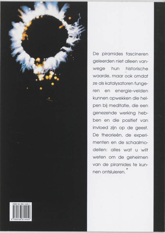 Achterkant van Het waarom van de energie van pyramides
