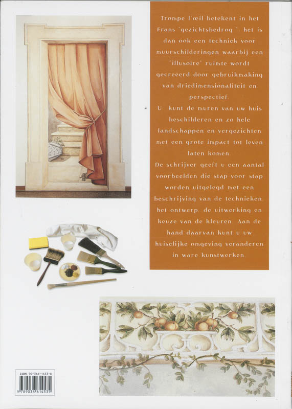 Achterkant van De technieken en de kunst van de trompe l'oeil