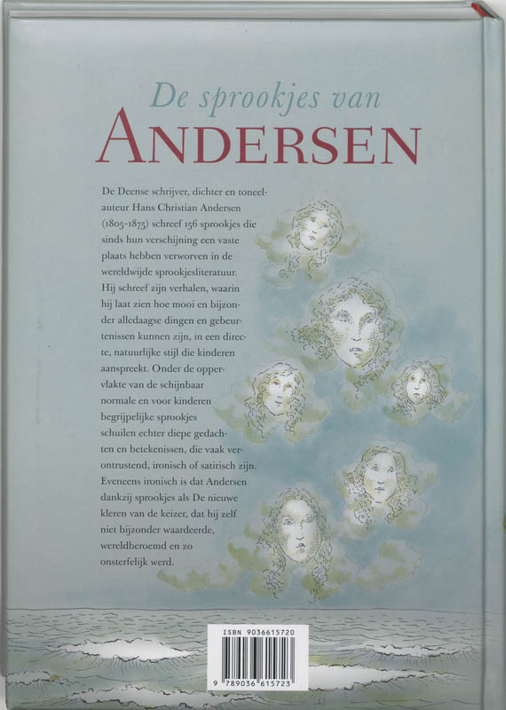Achterkant van Sprookjes van Andersen