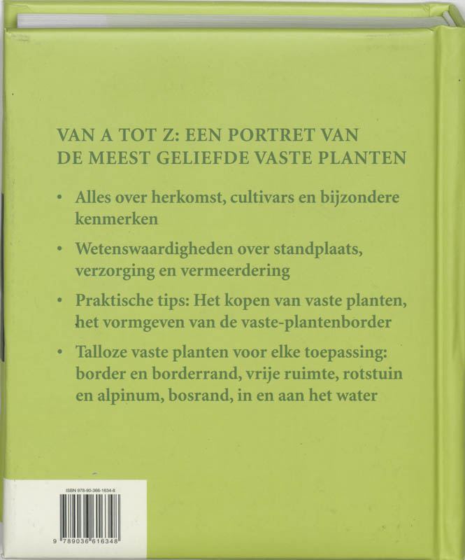 Achterkant van Dumonts kleine vaste planten lexicon