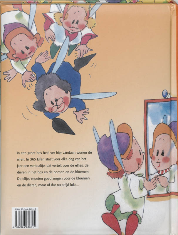 Achterkant van 365 Elfenverhaaltjes