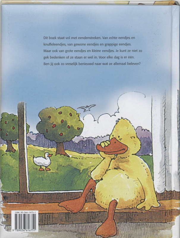 Achterkant van 365 Eendenverhaaltjes