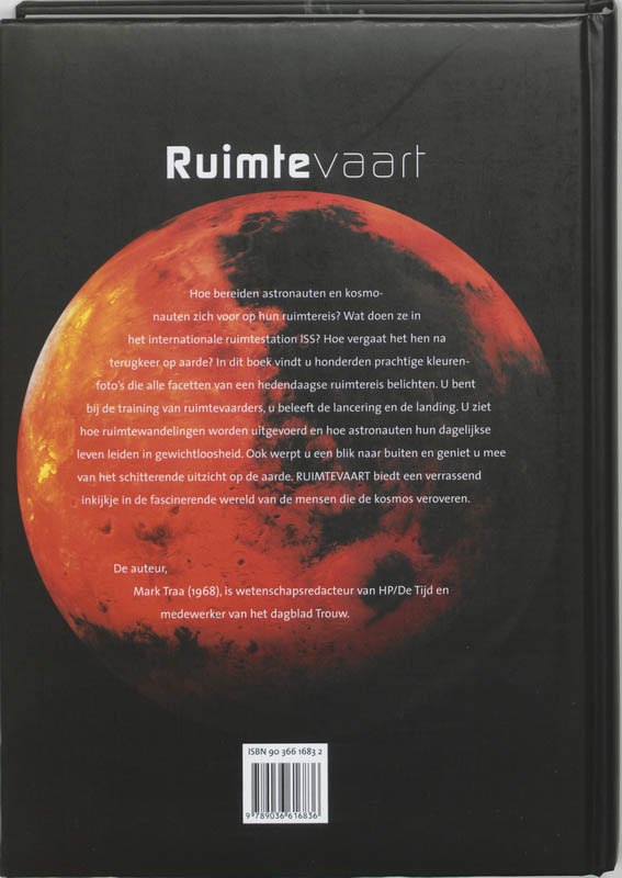 Achterkant van Ruimtevaart