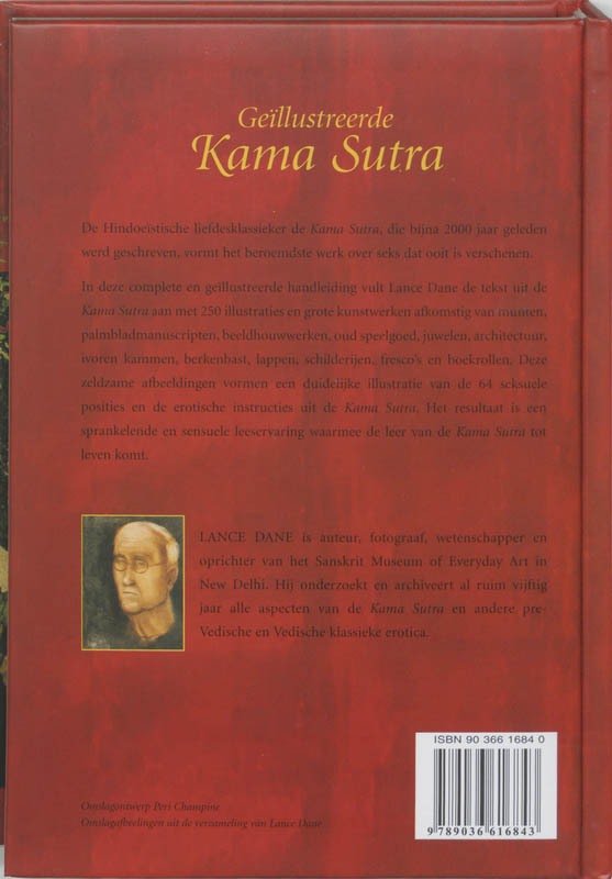 Achterkant van Geillustreerde Kama Sutra