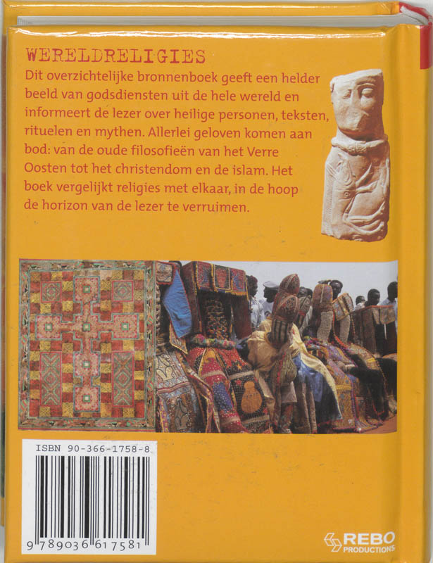 Achterkant van Wereldreligies